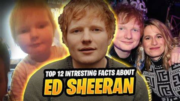 10 facts about Ed Sheeran! Fun Kids the UK's children's radio station