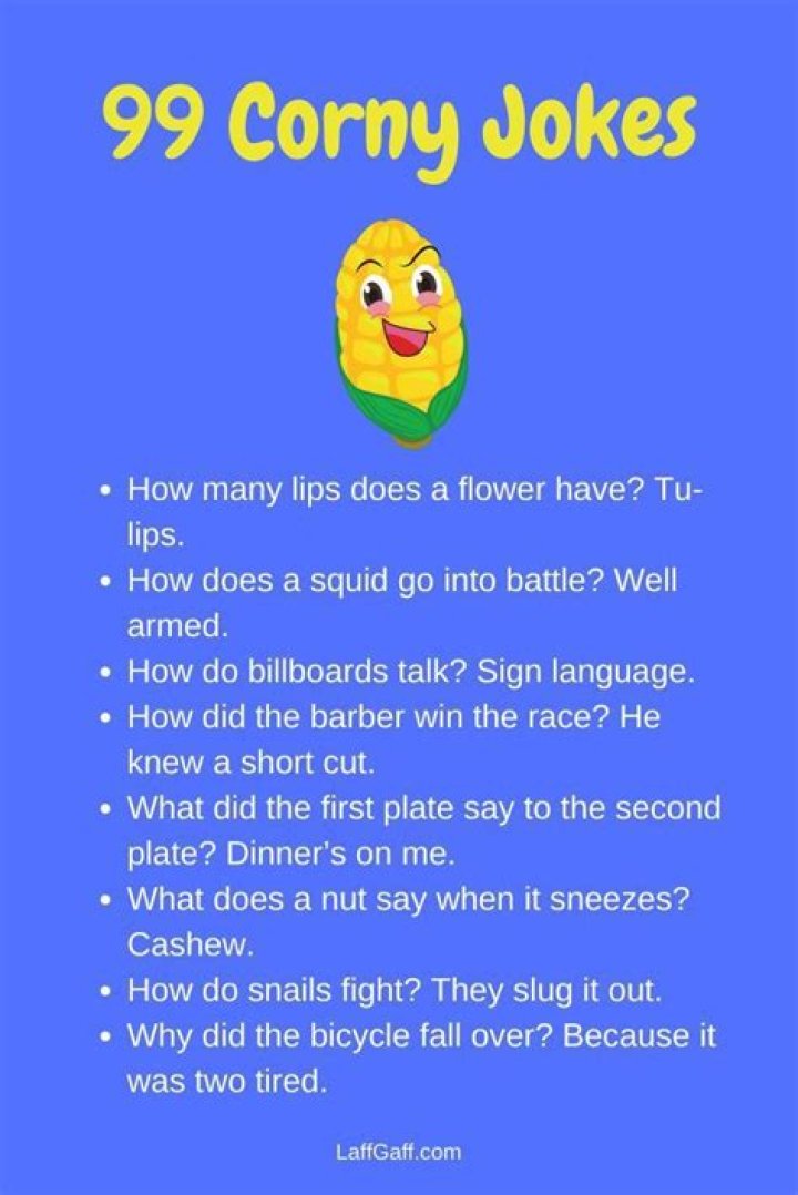 101 Corny Jokes &mdash; Funny Stupid Humor Parade