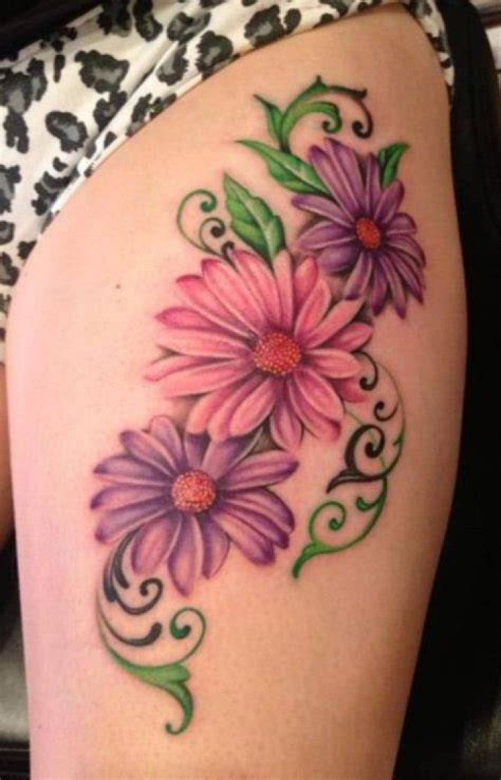50 Daisy Tattoos Daisy tattoo designs, Daisy tattoo, Trendy tattoos