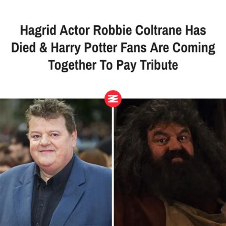 Actor Robbie Coltrane has died aged 72