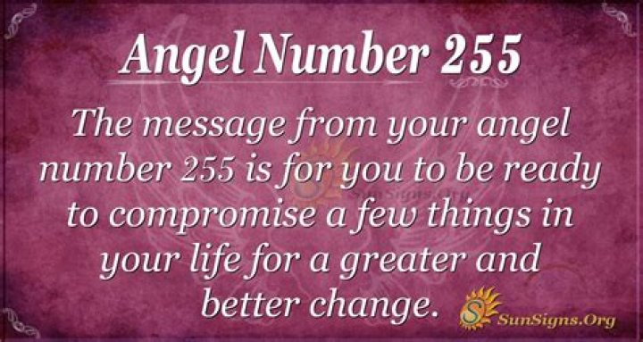 Angel Number 255