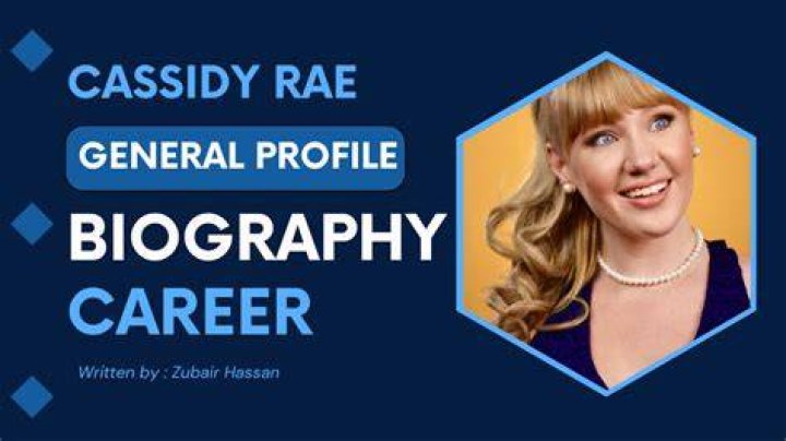 Cassidy Rae Biography, Height & Life Story Super Stars Bio