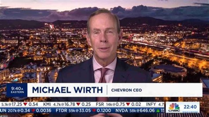 Chevron CEO Michael Wirth on strategy to rebound from pandemic impact