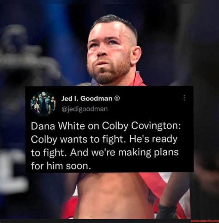 Colby Covington Says He Wants To Be Champion From Lightweight To