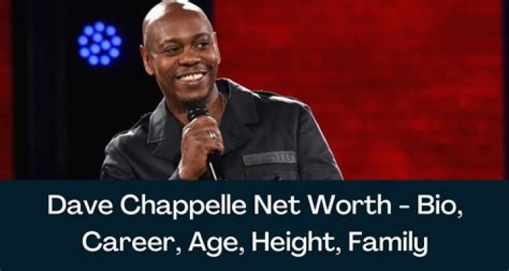 Dave Chappelle Bio, Net Worth, Height, Facts Dead or Alive?