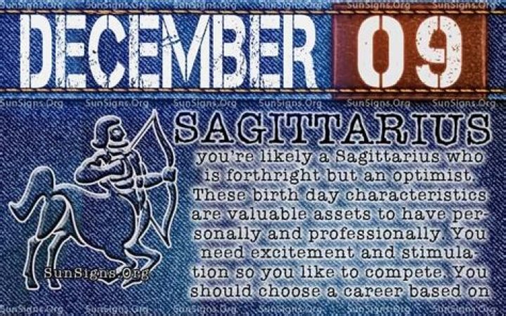 december 9 birthday