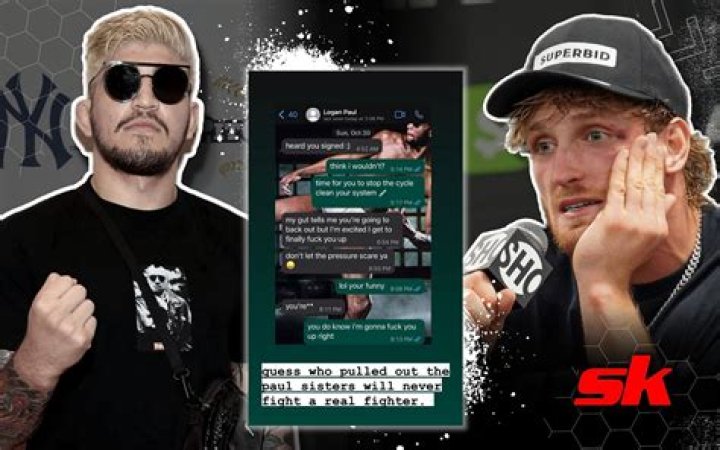 Dillon Danis shares chats with Logan Paul, reveals the two were set to