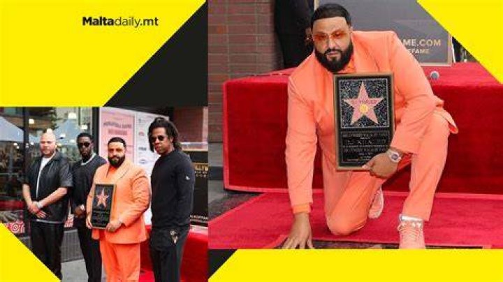 DJ Khaled Gets Star on Hollywood Walk of Fame