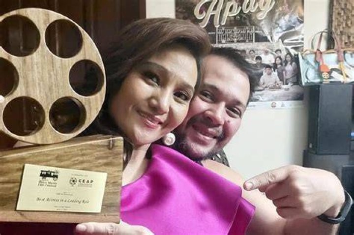 Gladys Reyes credits husband Christopher Roxas for her Best Actress