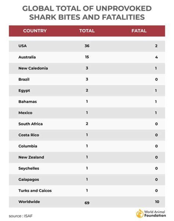 Hawaii Shark Attack Statistics