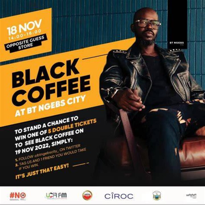 How Black Coffee overcame adversity to one of the biggest DJs on