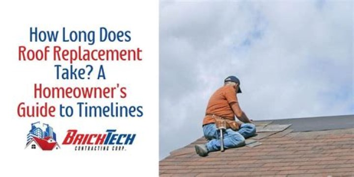 How Long Does Roof Replacement Take