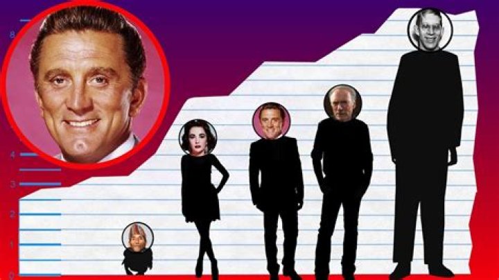 How tall is Kirk Douglas