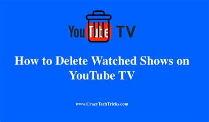 How to Delete Watched Shows on YouTube TV Ultimate Guide (2023)