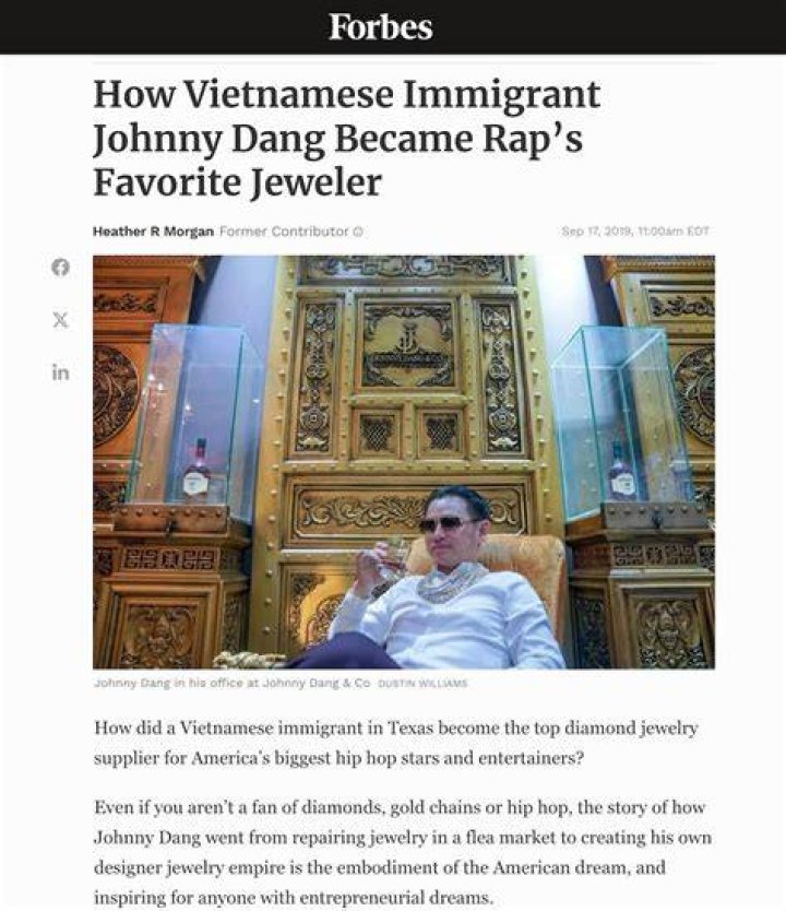 How Vietnamese Immigrant Johnny Dang Became Rap&rsquo;s Favorite Jeweler