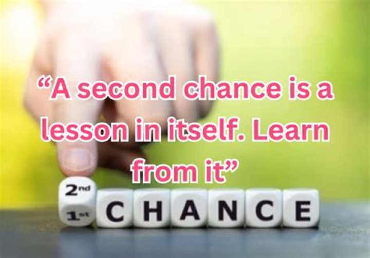 Inspirational Quotes About Second Chances. QuotesGram