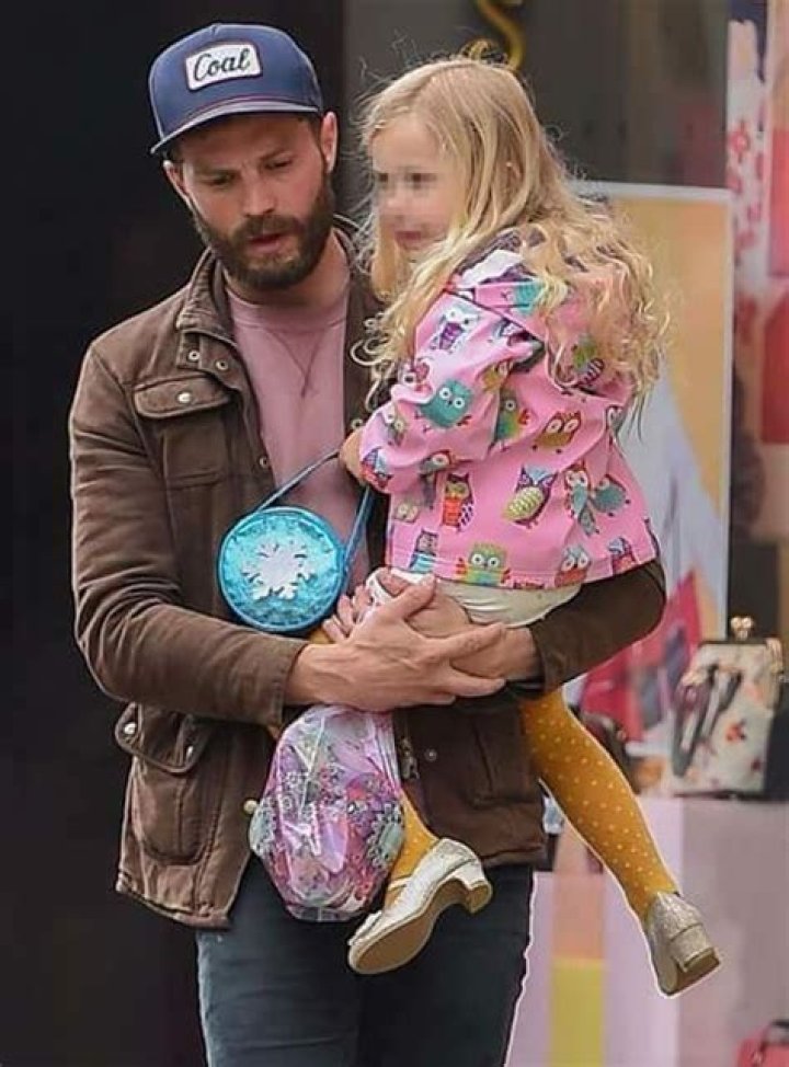 Jamie Dornan Lets His Daughters Dress Him Up