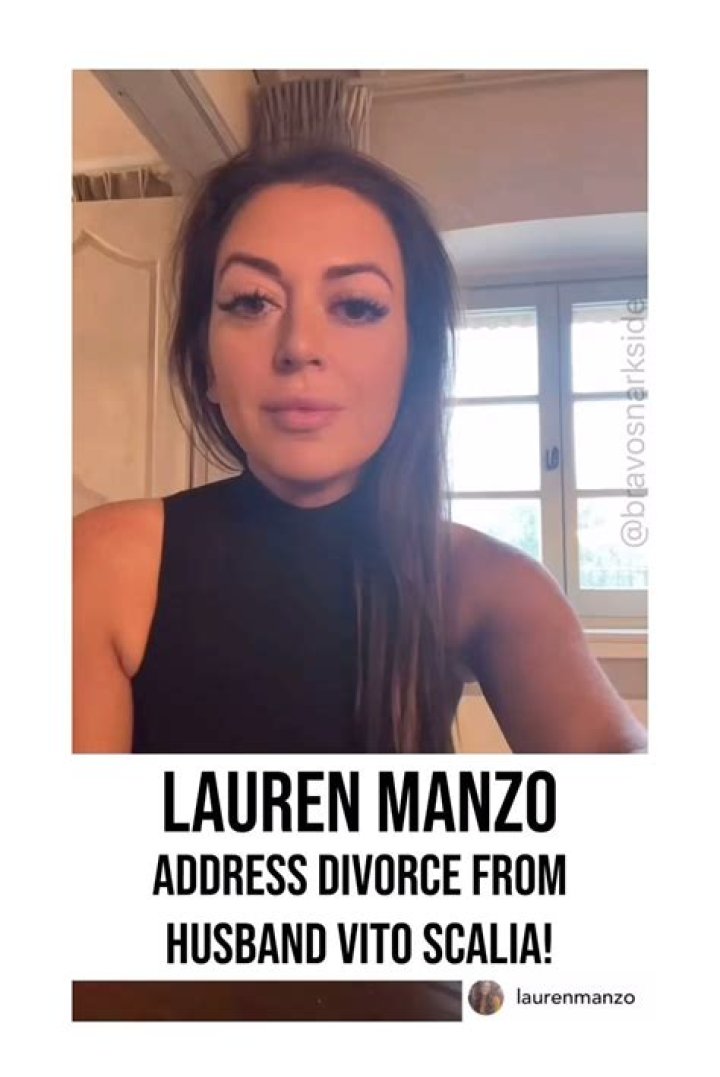 Lauren Manzo Divorce Why Is She Splitting From Vito Scalia?
