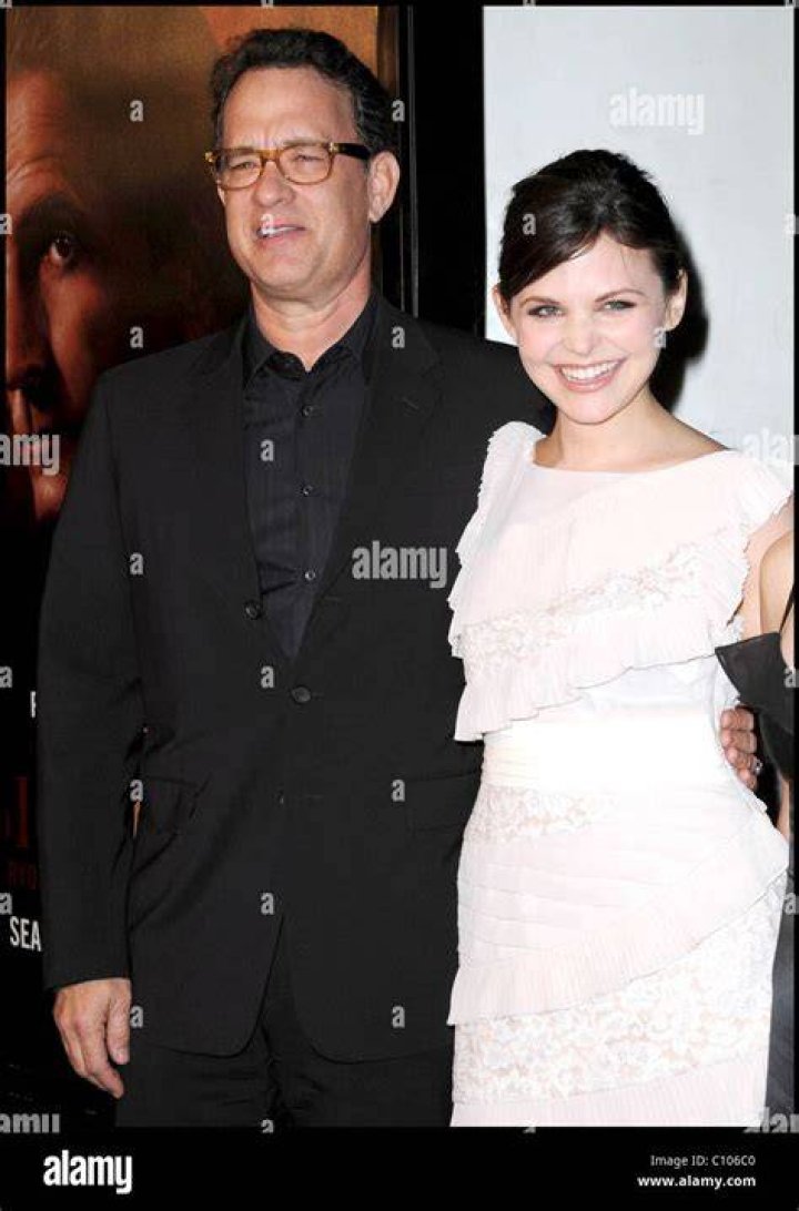 (LR) Ginnifer Goodwin, Tom Hanks, Melora Walters arriving at the