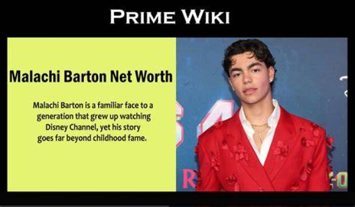 Malachi Barton Wiki 2021 Net Worth, Height, Weight, Relationship