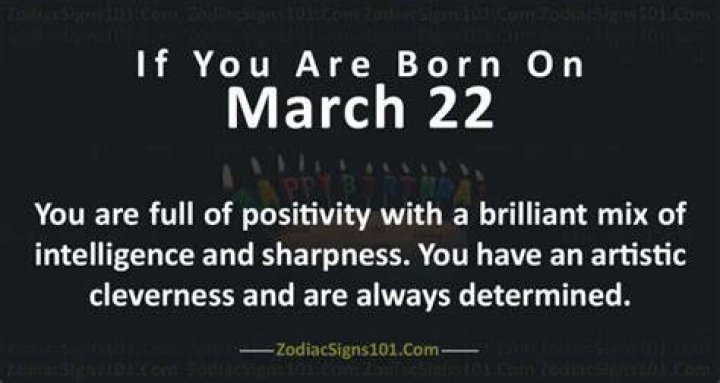 march 22 birthday personality