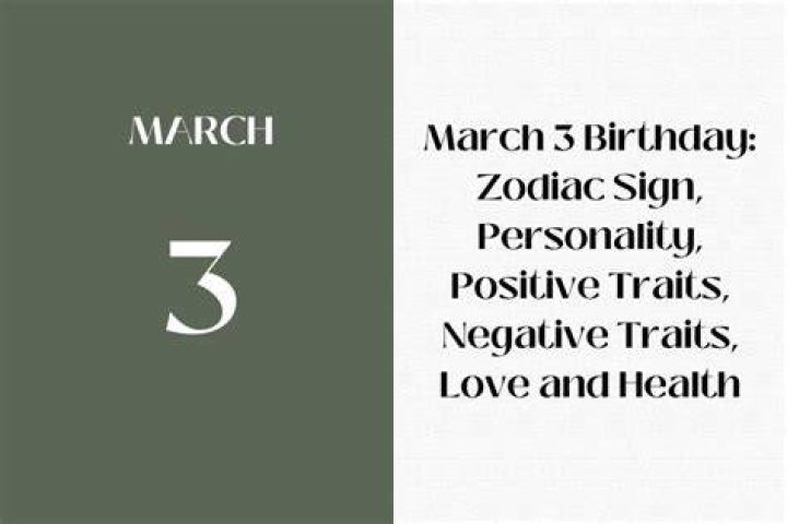 march 3 birthday personality