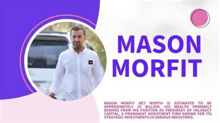 Mason Morfit Net Worth 2024 Salary, Partner & Age
