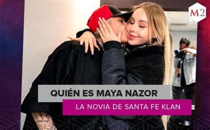 Maya Nazor, la novia de Santa Fe Klan qui&eacute;n es y fotos de Instagram