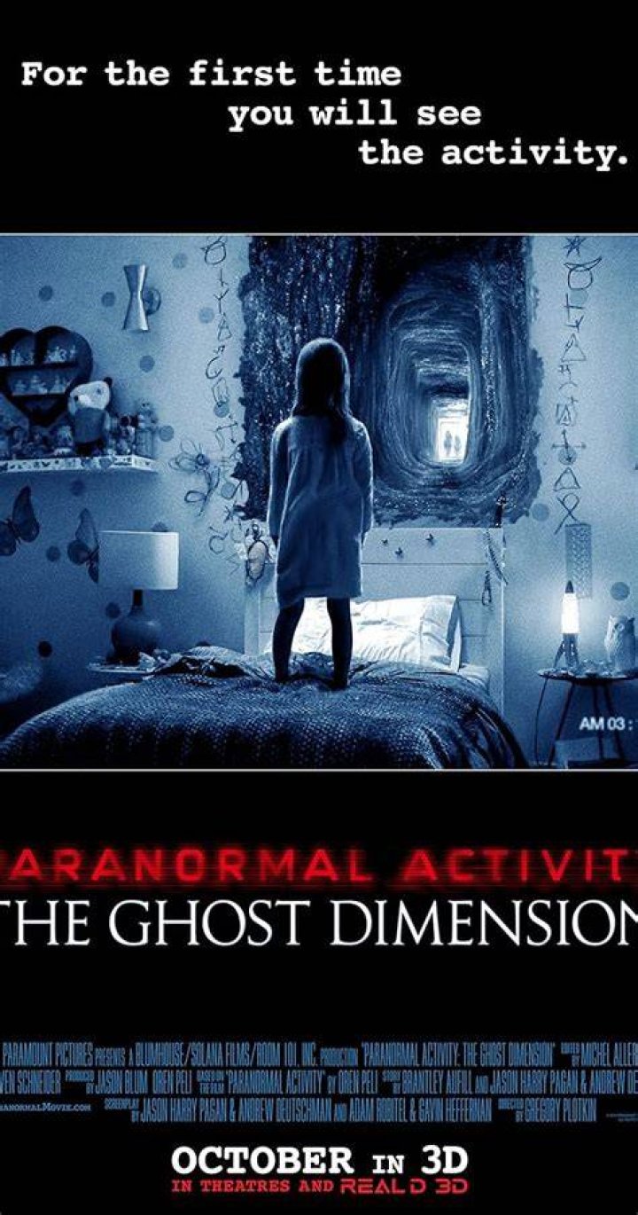 Paranormal Activity 5 poster has a terrible tagline SciFiNow The