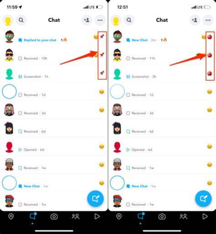 Pin on snapchat