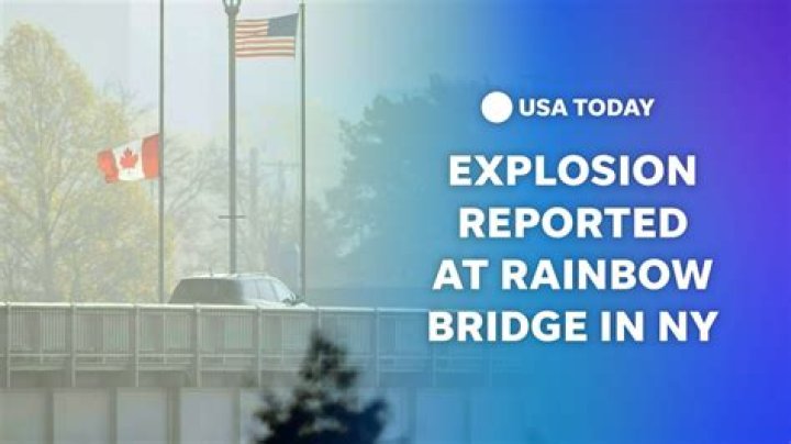 Rainbow Bridge Explosion -- Police On The Scene