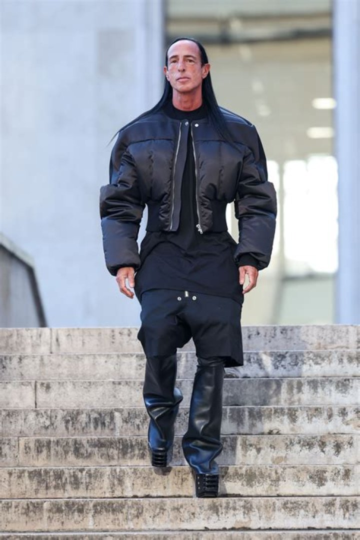 Rick Owens' Runway Models Pull Their Weight. And That Of Another. if