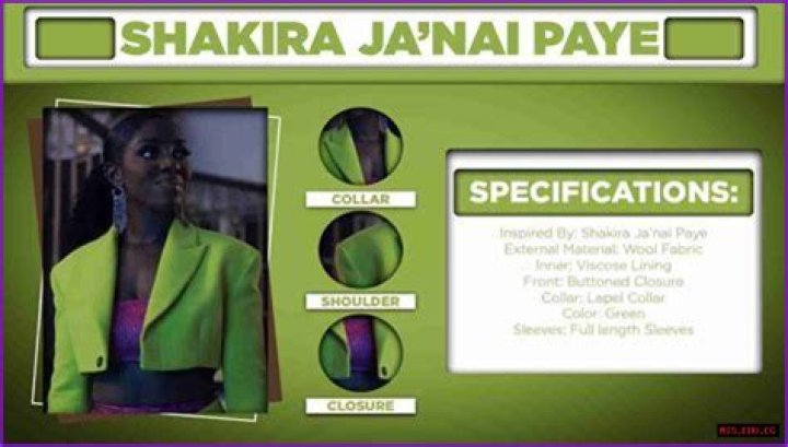 Shakira Janai Paye Instagram