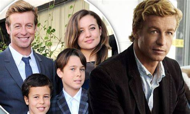 Simon Baker dotes on kids and wife Rebecca Rigg as his hit TV series