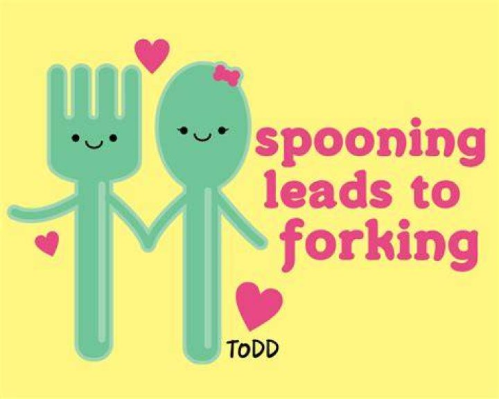 Spooning leads to forking Sweet TShirt TeePublic