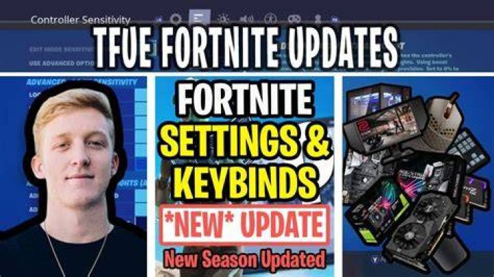 Tfue Fortnite Settings, Keybinds, Sensitivity & Gear ProGameTalk
