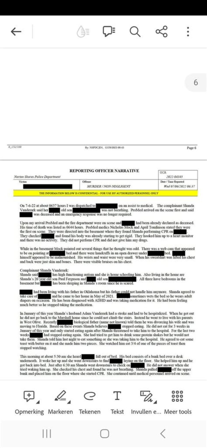 timothy ferguson autopsy report