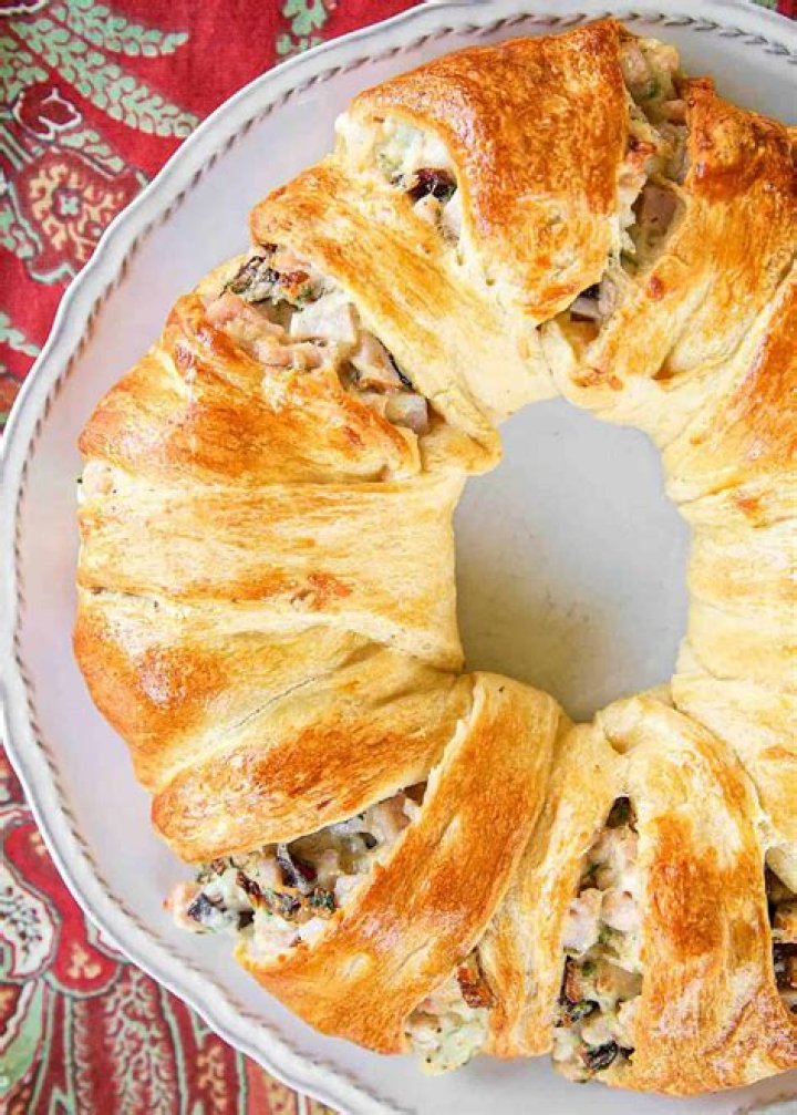 Turkey Cranberry Wreath