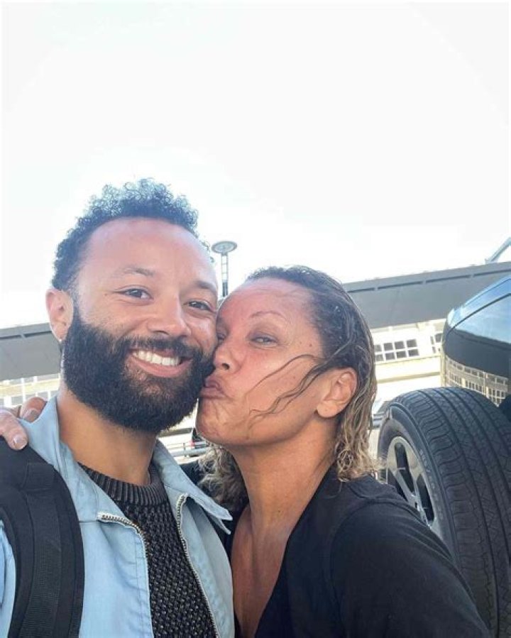 Vanessa Williams and her son Devin Hervey attend 'Allstate ParentTeen