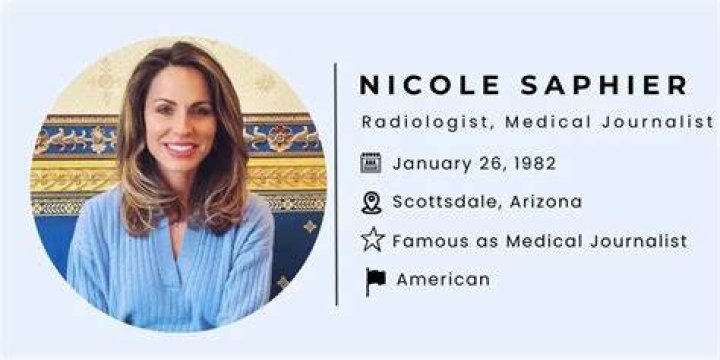 What was Dr Nicole saphier maiden name?