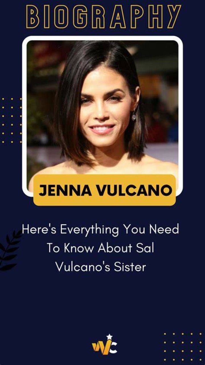 Who is Jenna Vulcano? Meet Sal Vulcano&rsquo;s sister, age, biography & net
